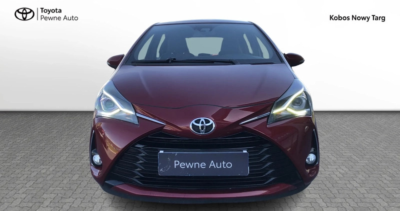 Toyota Yaris cena 57900 przebieg: 72478, rok produkcji 2017 z Zawidów małe 191